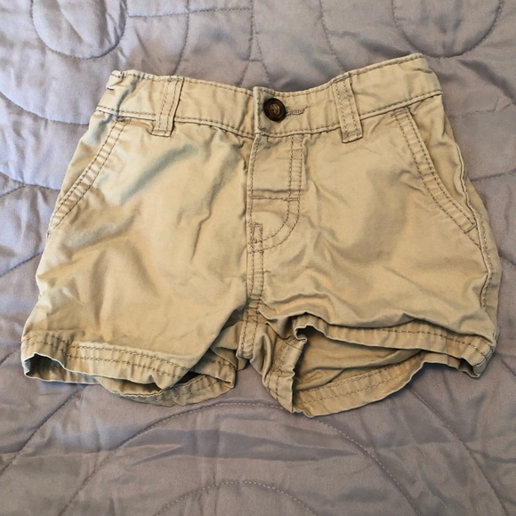 Carter’s Khaki Shorts - 12mo - Picture 1 of 3